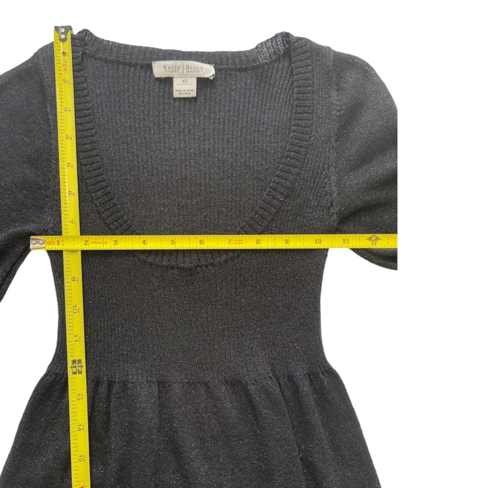 White House Black Market Women’s Black Dress Sz.XS - Picture 6 of 10